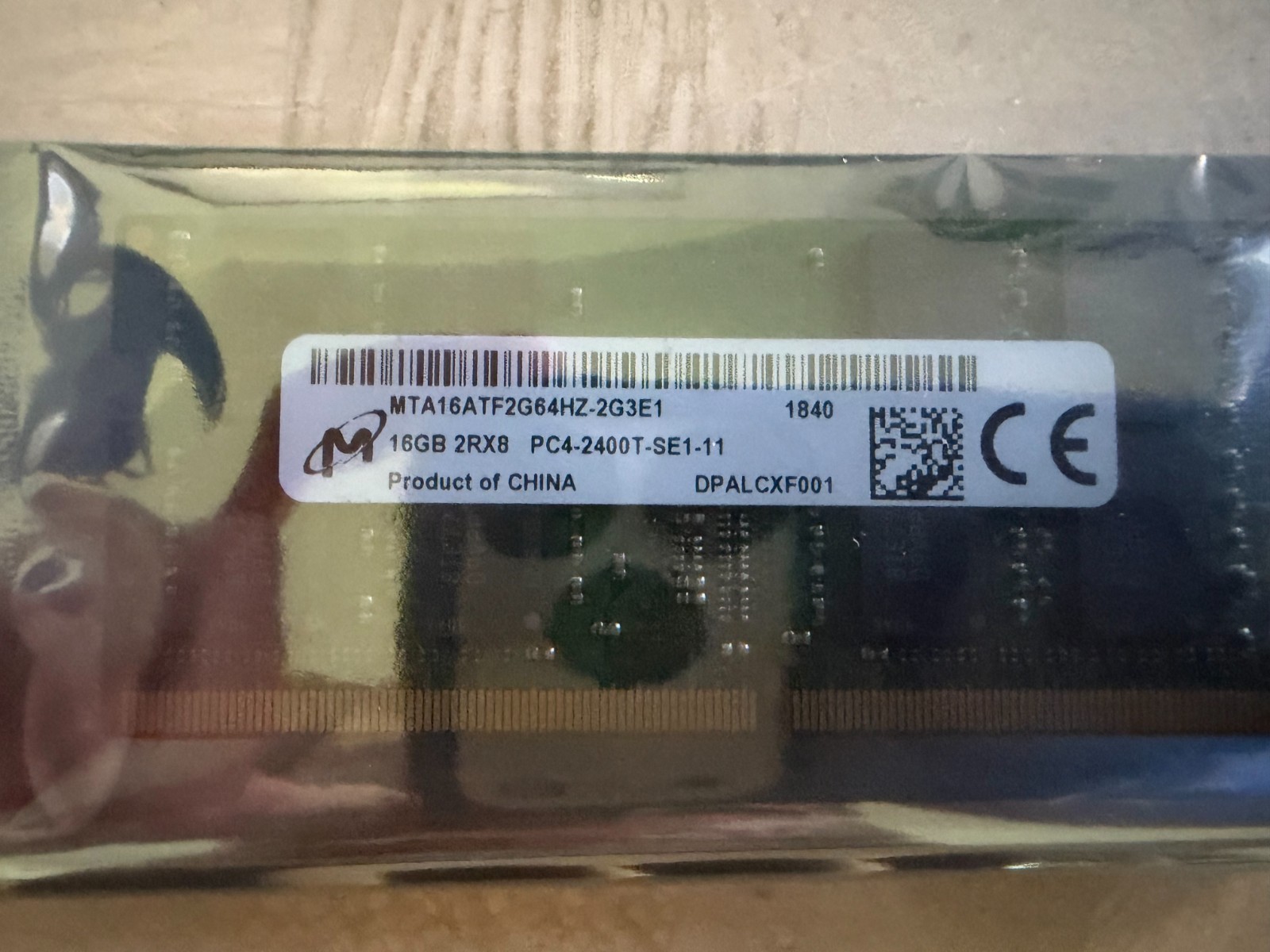 16GB 2Rx8 PC4-2400T-SE1-11 – mixed brands