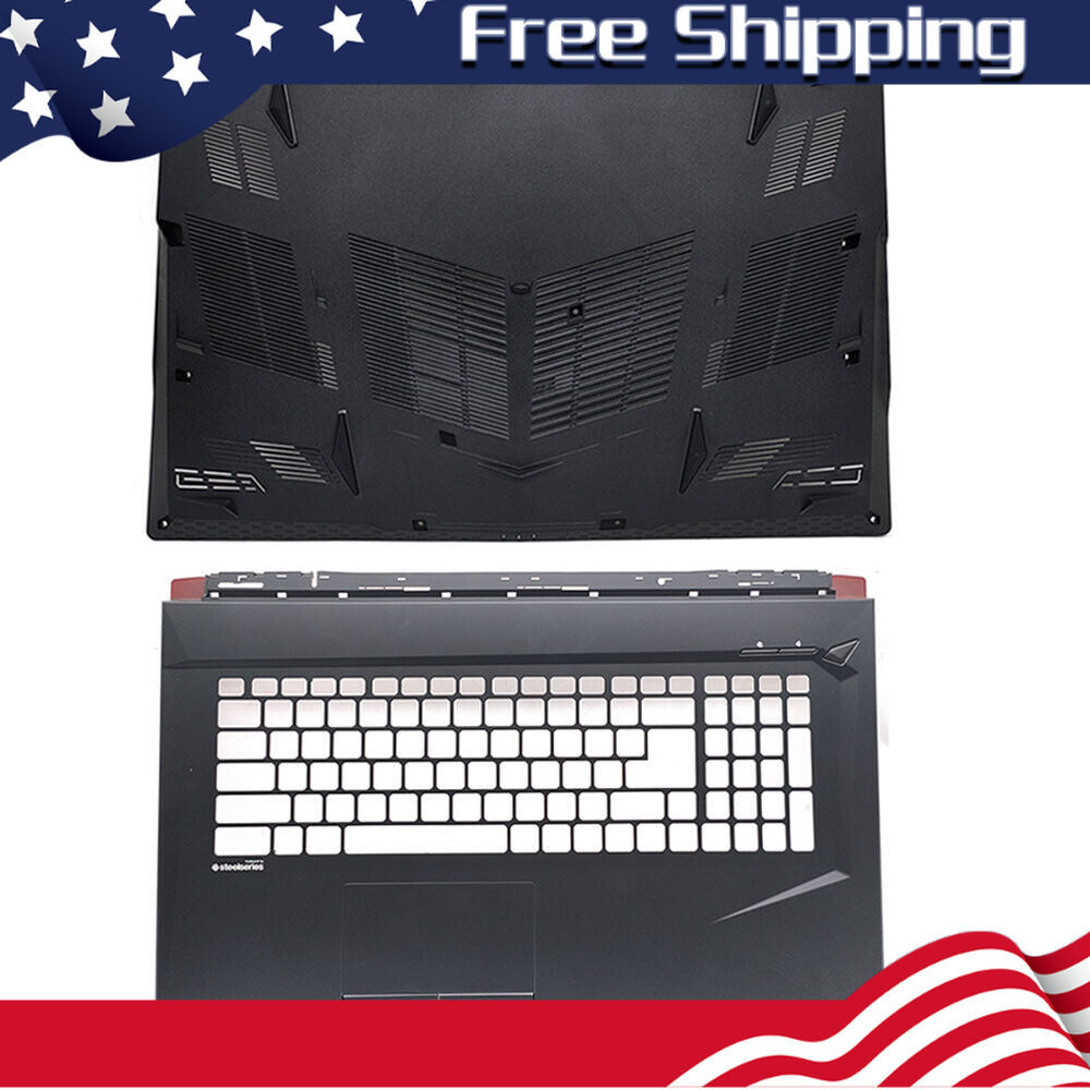 New for MSI GL73 GP73 MS-17C5 MS-17C6 17.3in Palmrest Keyboard Cover+Bottom Case