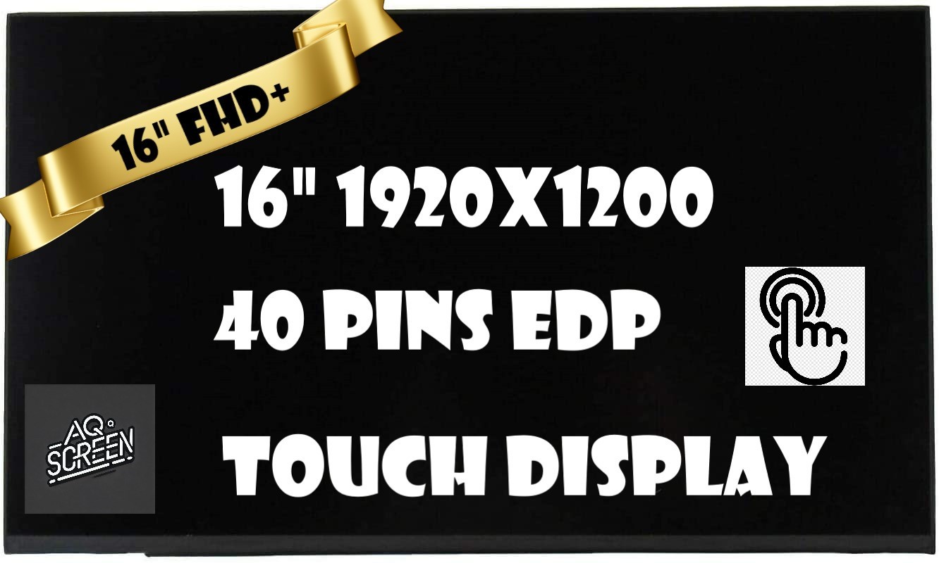 B160UAK01.3 40PIN WUXGA 300NITS ONCELL TOUCH SCREEN HP 860G9 860G10 16G9 G10