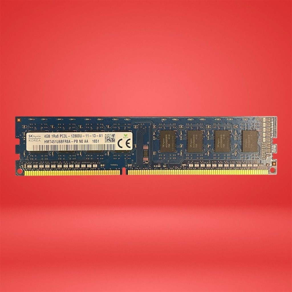 SK hynix 4GB 1Rx8 PC3L-12800U-11-13-A1 HMT451U6BFR8A-PB Memory Module