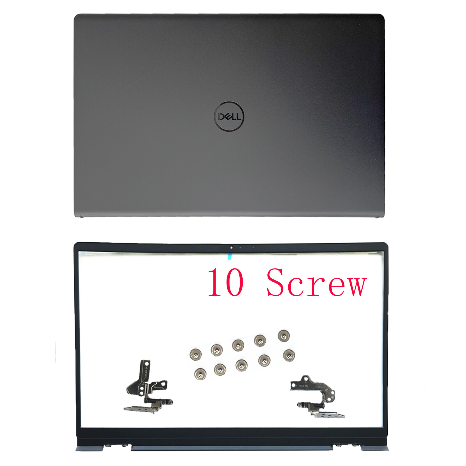 New For Dell Inspiron 15 3510 3511 3515 LCD Lid Back Cover Front Bezel Hinges US