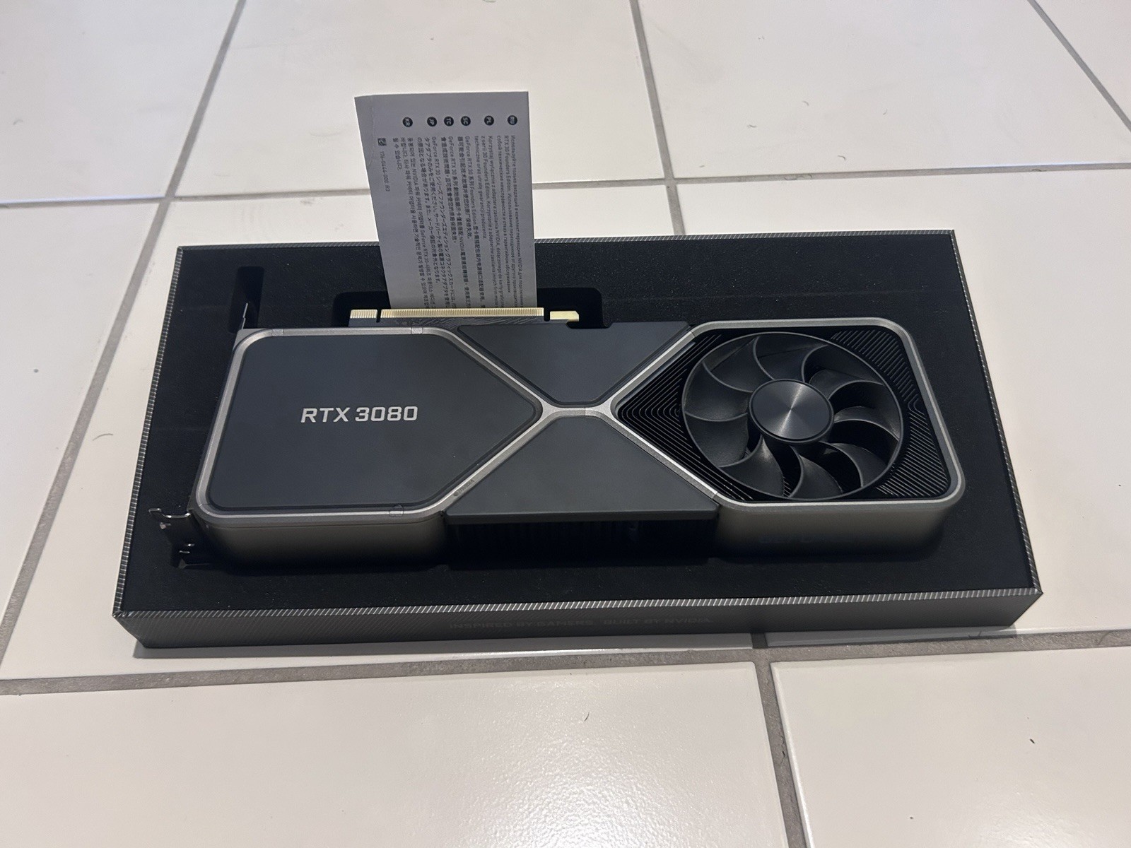 NVIDIA GeForce RTX 3080 Founders Edition 10GB GDDR6X Graphics Card -…