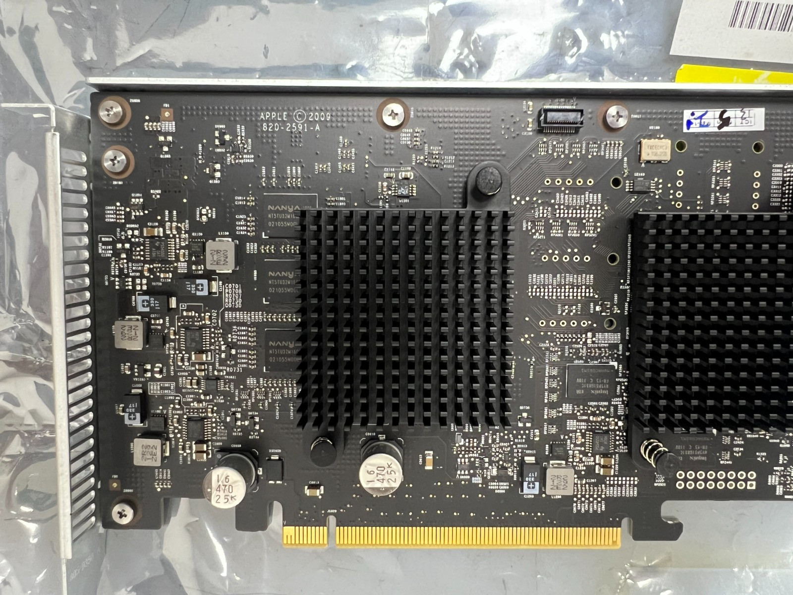 👀APPLE MAC PRO RAID CARD PCIe W/ A1228 RECHARGEABLE BATTERY 639-0108 / 820-2591