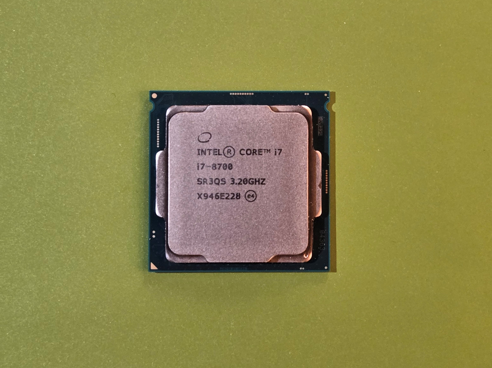 Intel Core i7-8700 | 6-Core 12-Thread | 3.2 GHz 4.6 GHz Turbo | LGA1151 | SR3QS