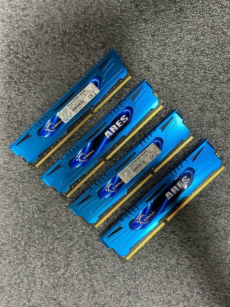 G SKILL 16 GB RAM FOR GAMING PC PC3-17000 4GX4 INTEL XMP READY
