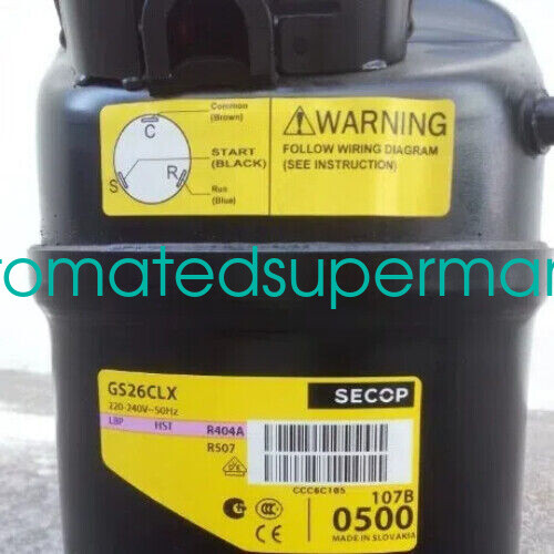 1Pcs New Refrigeration Compressors GS26CLX Shipping by DHL/FedEX