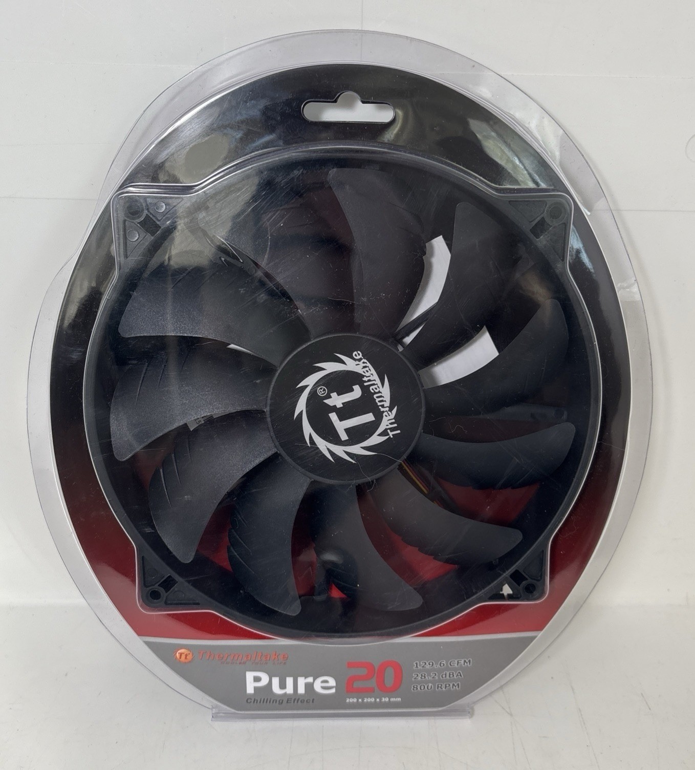 NEW Thermaltake Pure 20 Computer Case Fan CL-F015-PL20BL-A – $5 SHIPPING