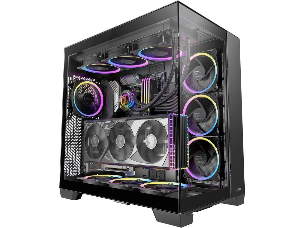 Antec C8, Fans not Included, RTX 40 Compatible, Dual-Chamber, tooless Design, Ty