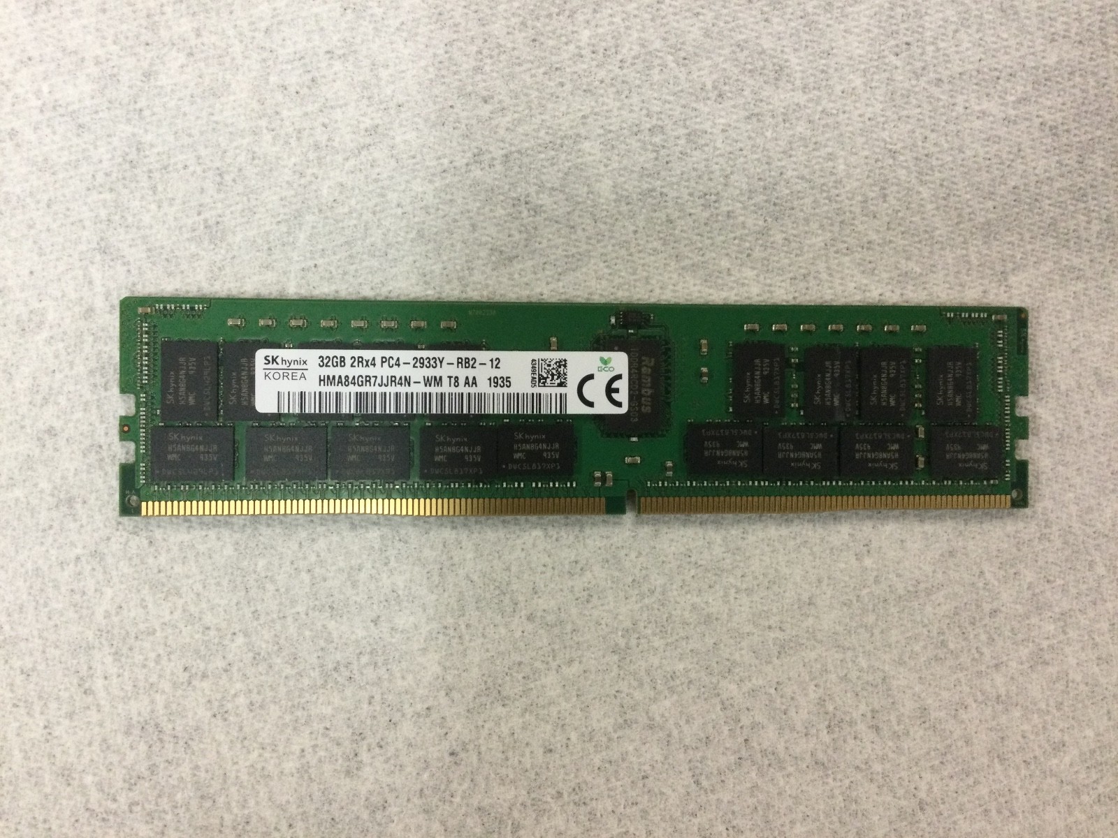 32GB 2RX4 PC4-23400 (DDR4-2933) ECC RDIMM SK Hynix HMA84GR7JJR4N-WM
