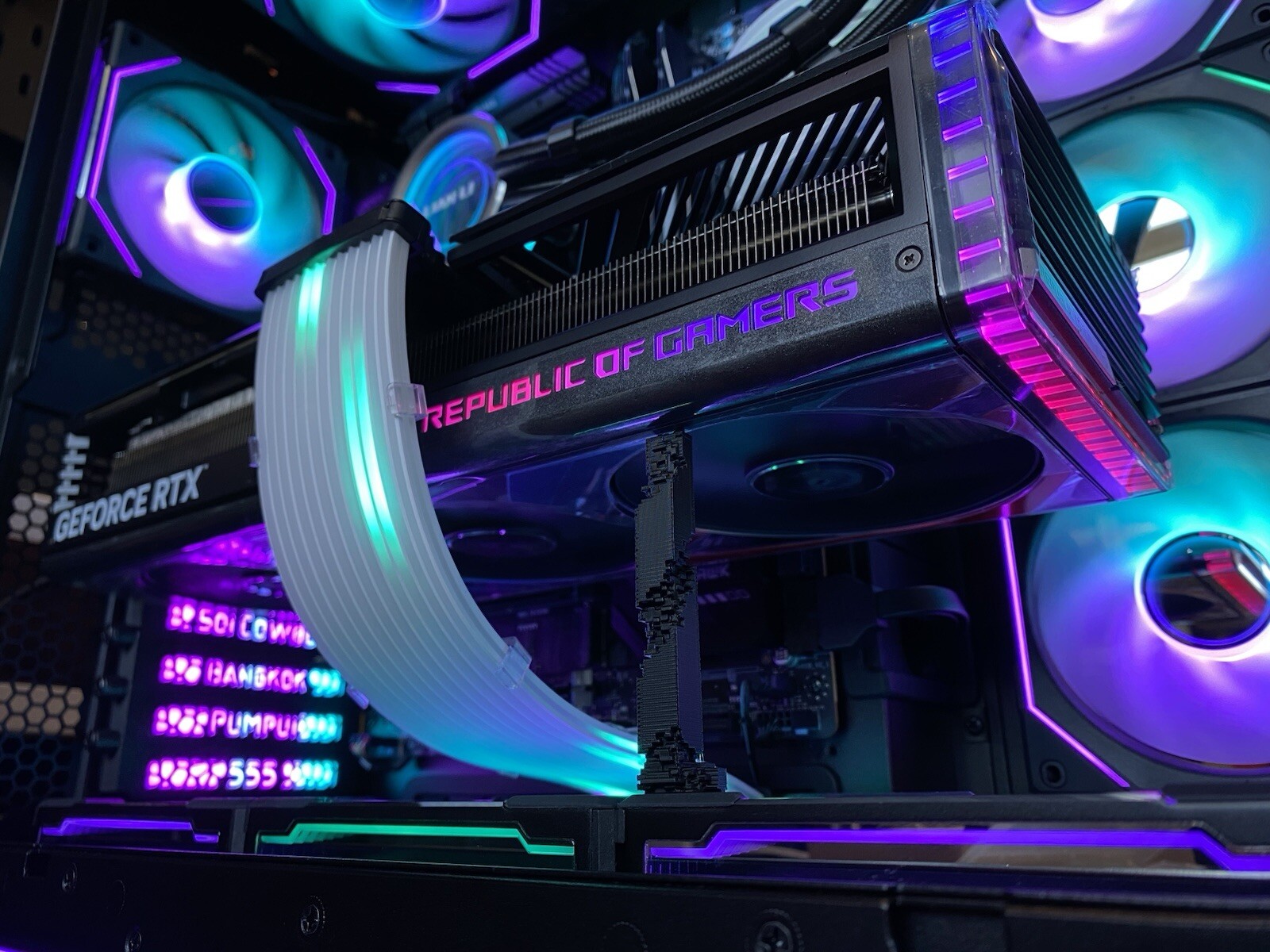 Custom RGB Slot Cover | Slot Bezel | HaloCoreX