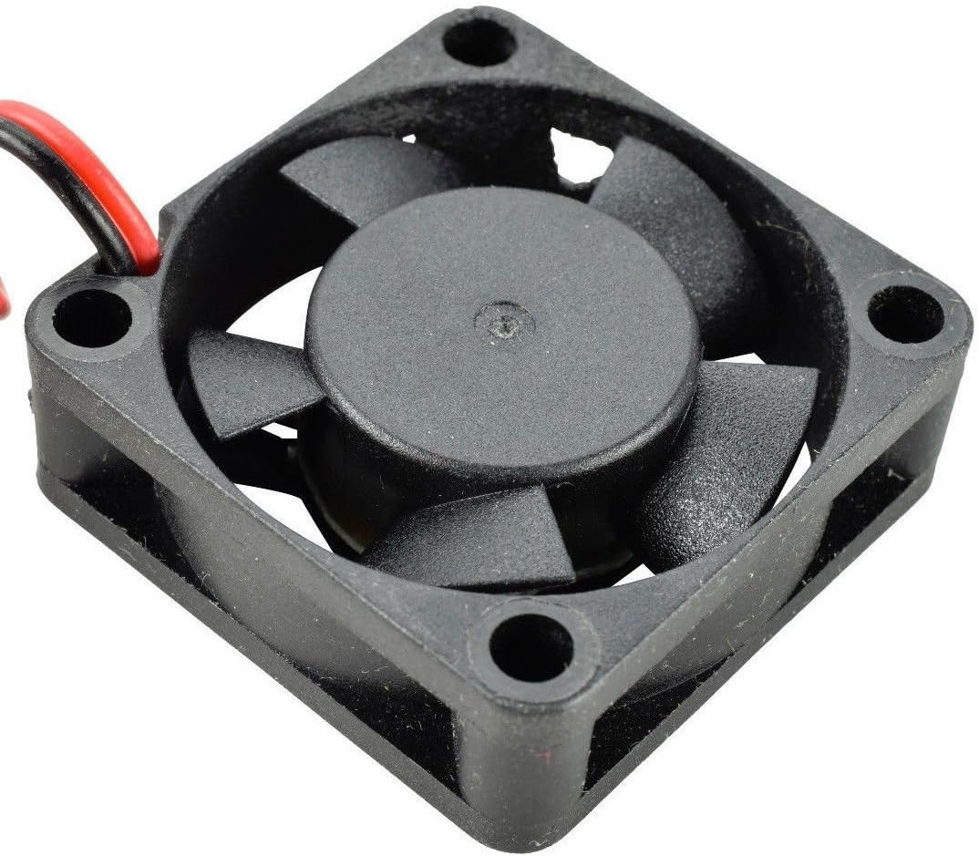 Motor/ESC Cooling Fan 30x30x10mm 2 Pack with JST Connector for Receivers