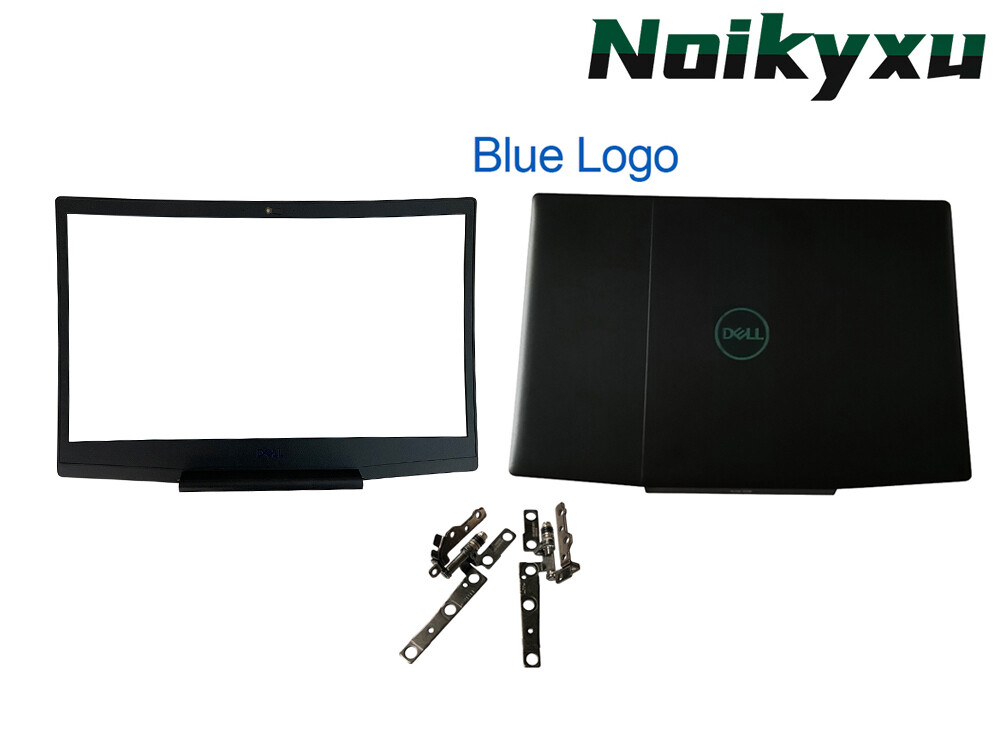 Dell G3 15 3590 Hinges Set + Bezel + LCD Back Cover 0747KP Black US G3 15 3500