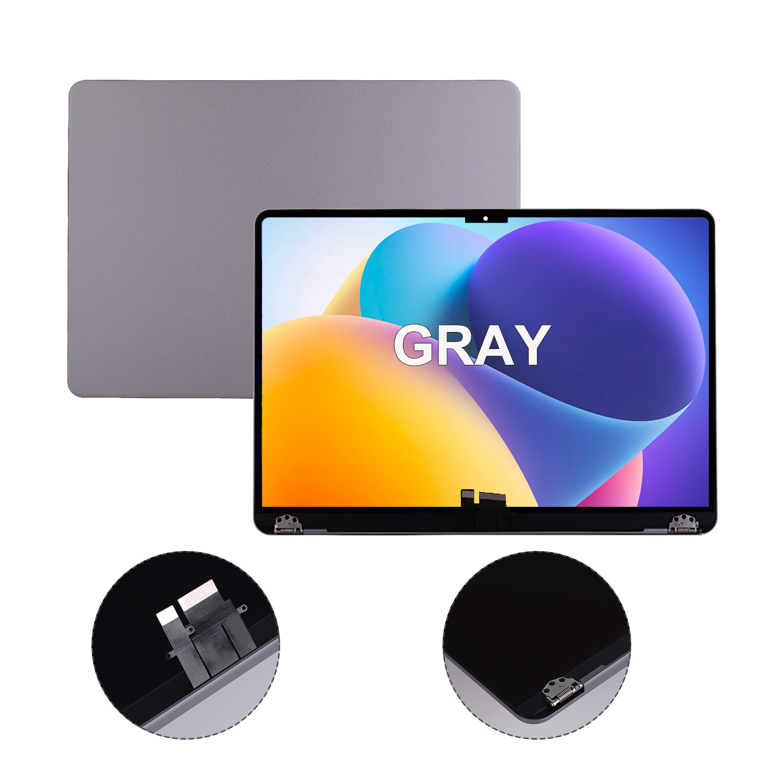 OEM For MacBook Air A3113 M3 EMC 8611 LCD Screen Display Replacement Assembly US