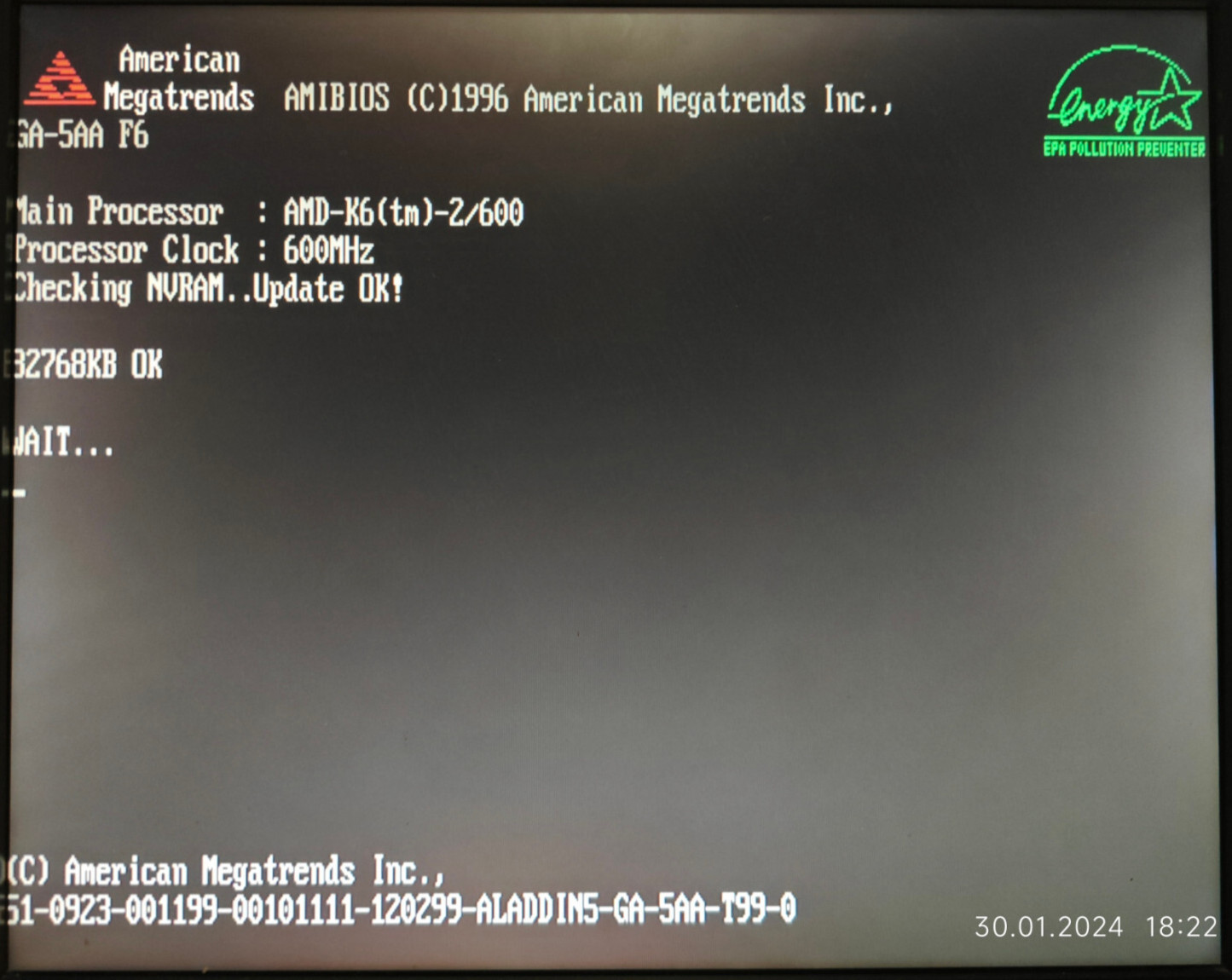 TOP! Gigabyte GA-5AA Super Socket 7 Motherboard SET + CPU & 256 RAM + Bonus