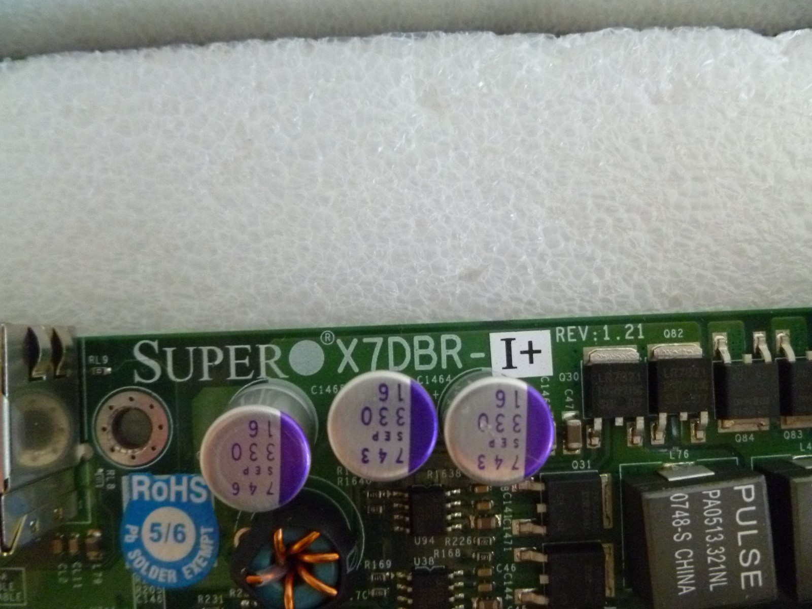 SUPERMICRO X7DBR-i+ 2X XEON E5420 CPU 32GB MEMORY SERVER MOTHER BOARD