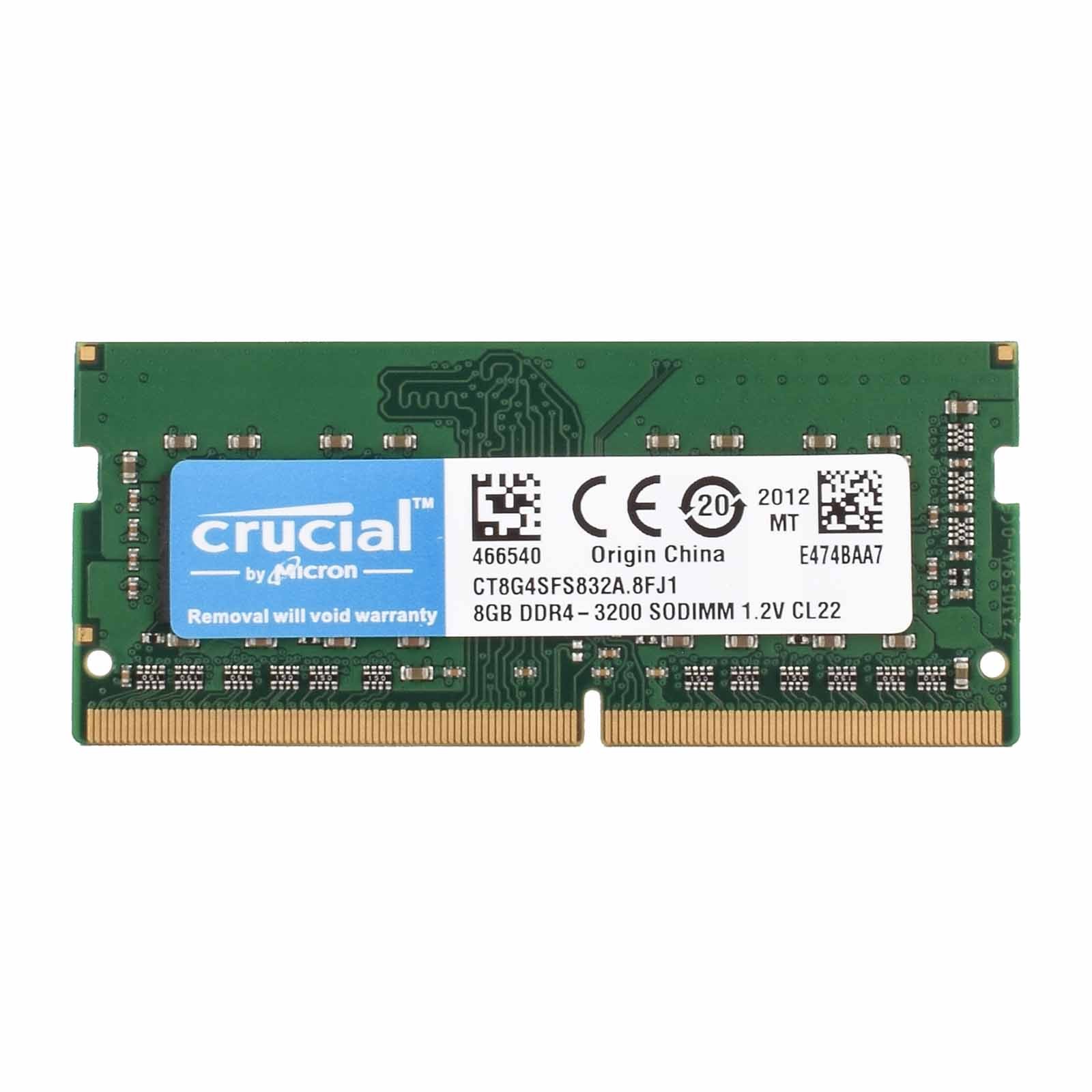 Crucial 8GB 16GB DDR4 RAM 2400 2666 3200 MHz SO-DIMM 260Pin 1.2V For Laptop Lot