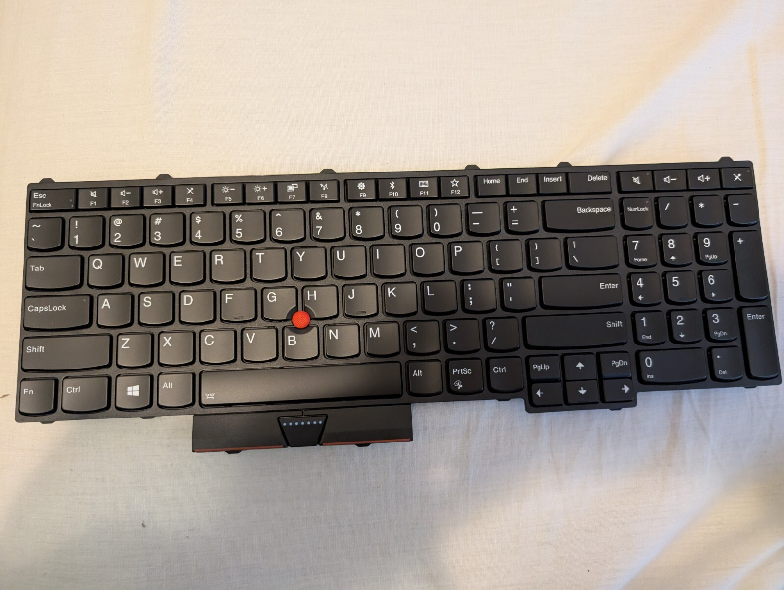 New Genuine Lenovo X1 Carbon 5th Gen 2017 US Keyboard w/Backlit SN 20P38666