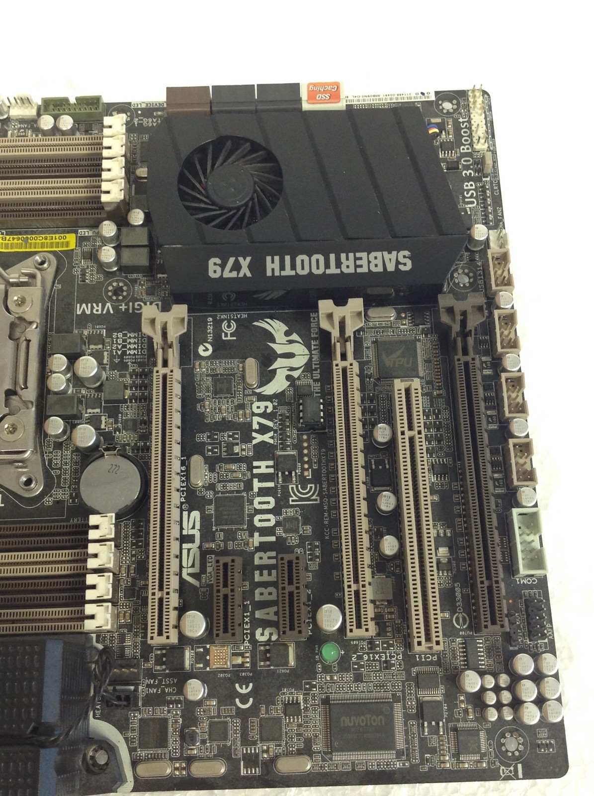 Asus Sabertooth X79 Motherboard with Intel Core i7-3820, No RAM, FREE SHIPPING