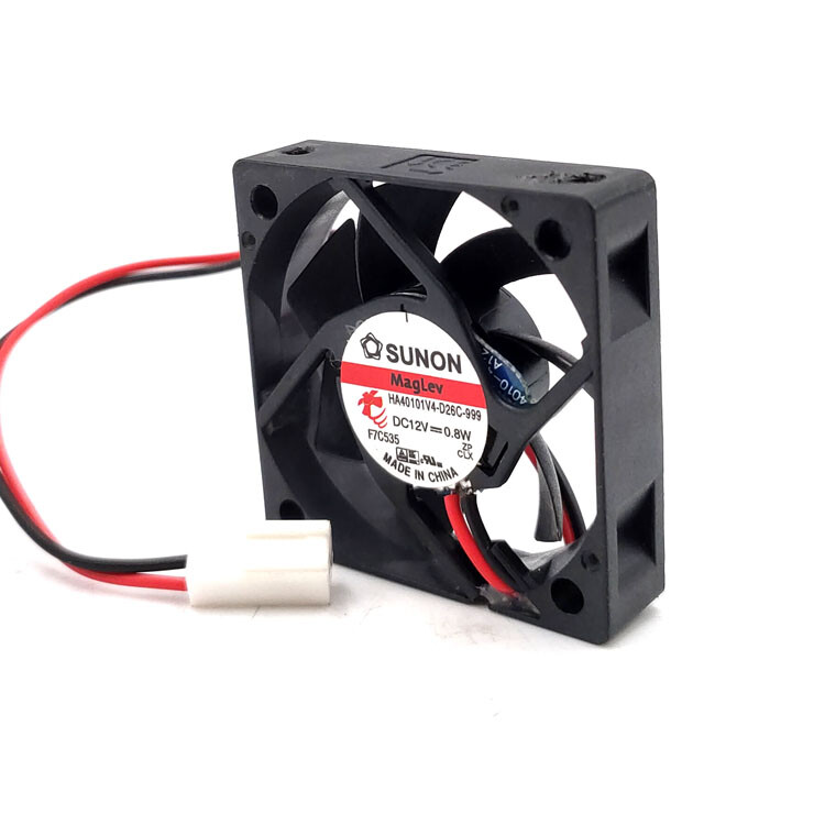 SUNON HA40101V4-D26C-999 12V 0.8W 0.06A 40*40*10MM 4CM 2Pin Cooling Fan
