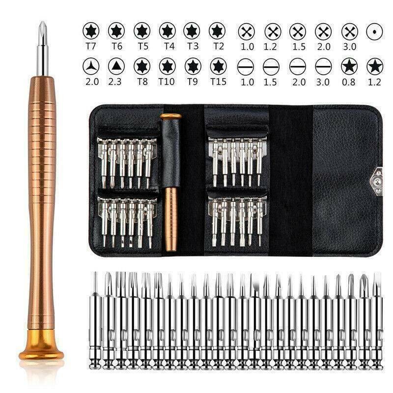 For Macbook Air, Macbook Pro Repair Tool Kit w/ 1.2mm Pentalobe Screwdriver 25Pc