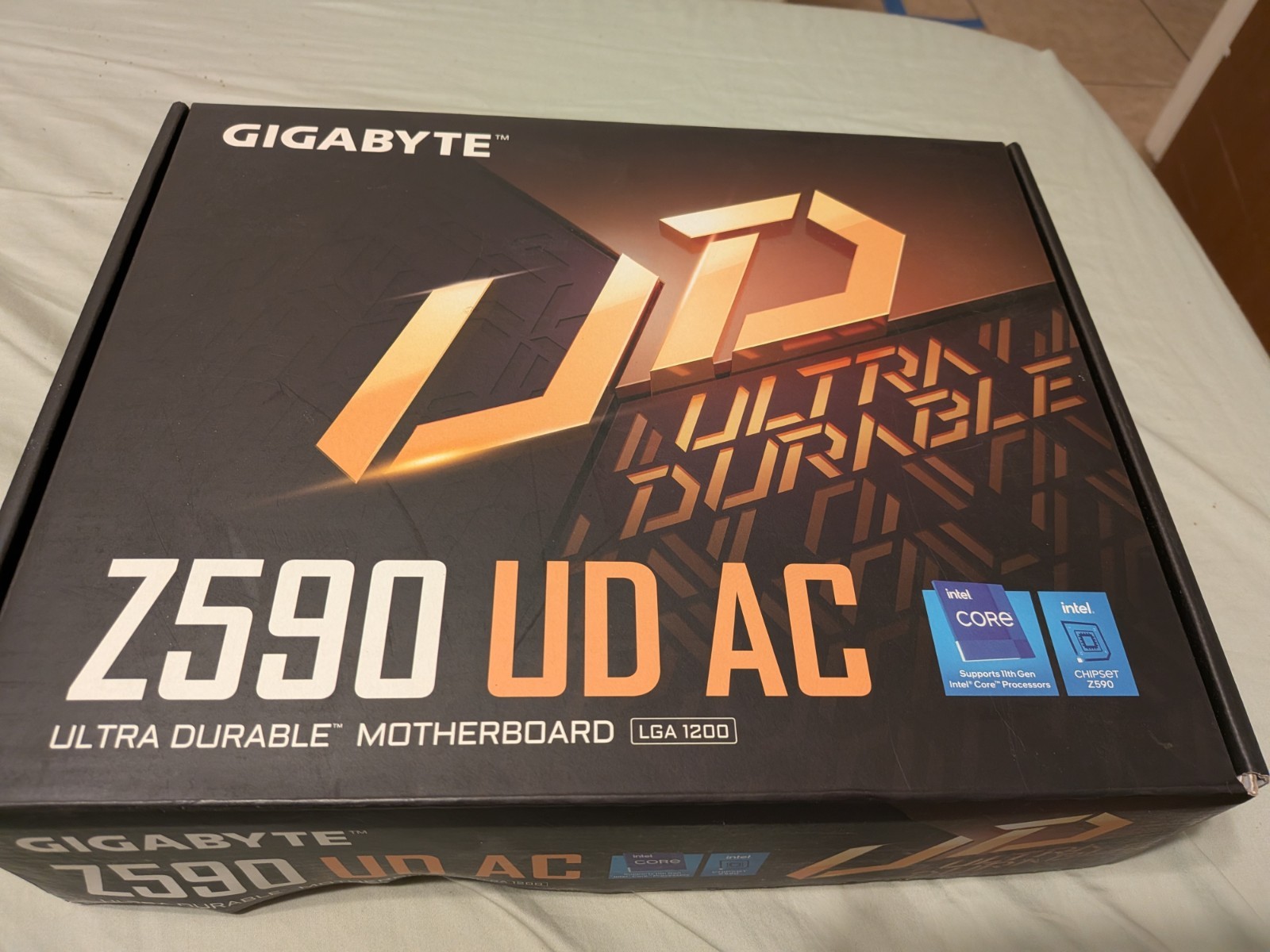 Gigabyte Z590 UD AC Motherboard LGA 1200 Intel Z590 Chipset NEW