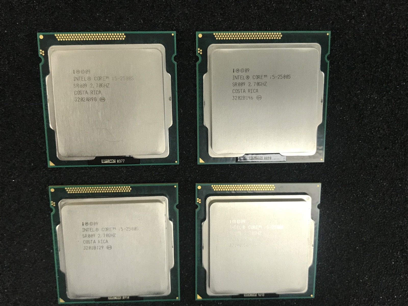 (Lot of 4) Intel Core i5-2500S 2.70GHz Quad-Core CPU SR009 LGA1155 – CPU446A