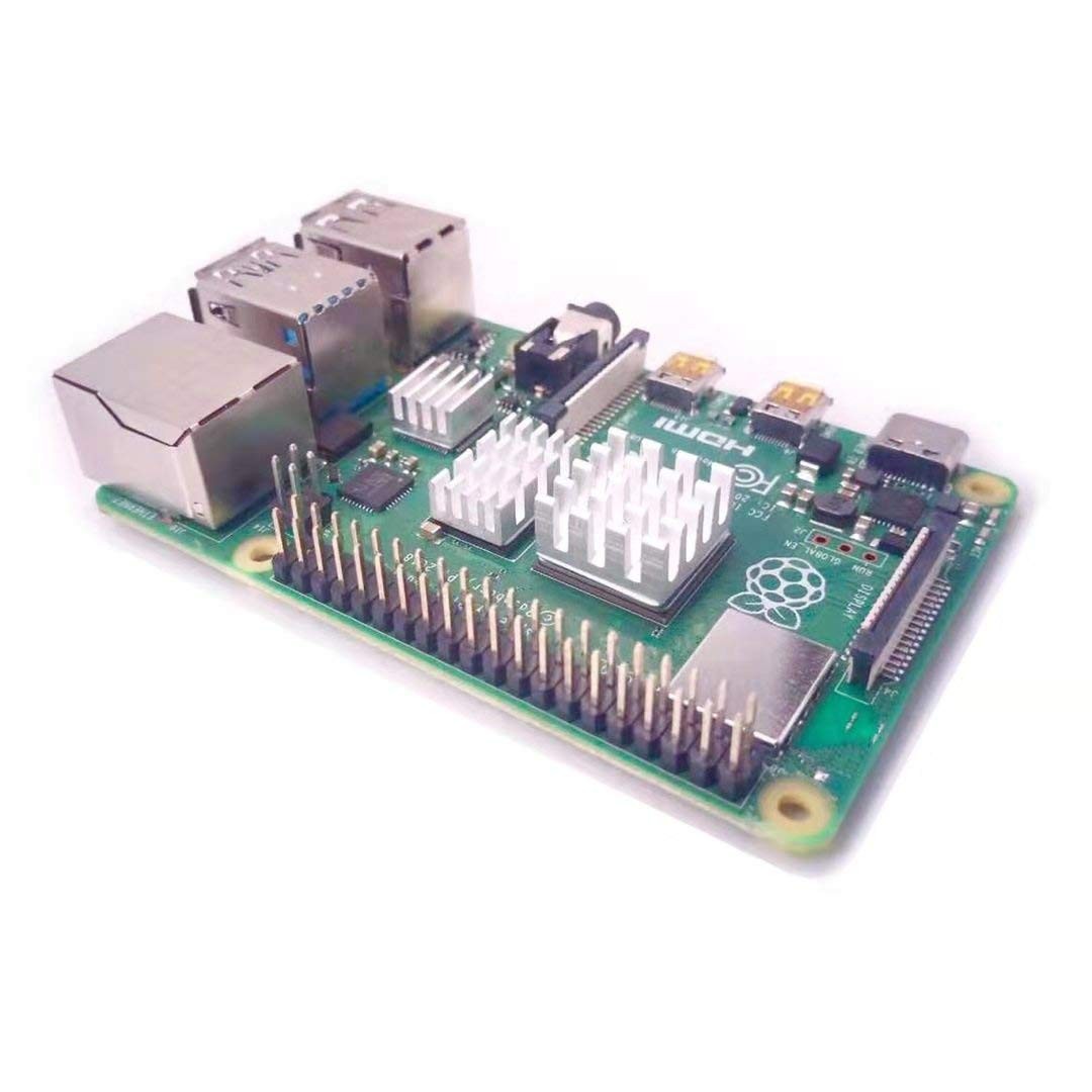Easycargo 20pcs Raspberry Pi Heatsink Kit Aluminum + Multicolored (20pcs)