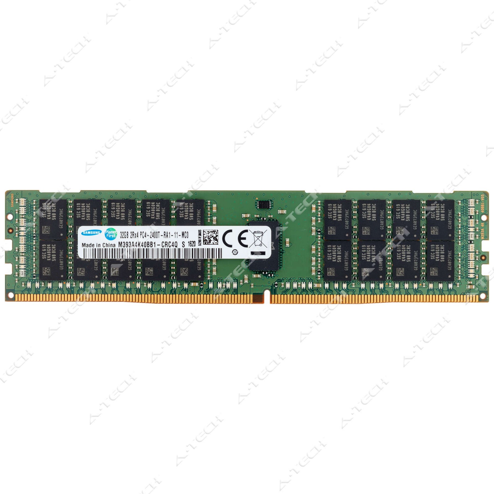 Samsung 32GB DDR4 2400MHz PC4-19200 ECC RDIMM Server Memory RAM M393A4K40BB1-CRC