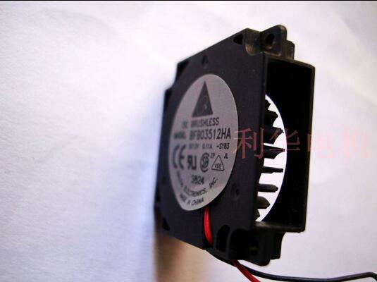 delta 35*35*10mm BFB03512HA DC 12V 0.11A 2-line 3D printer blower cooling fan