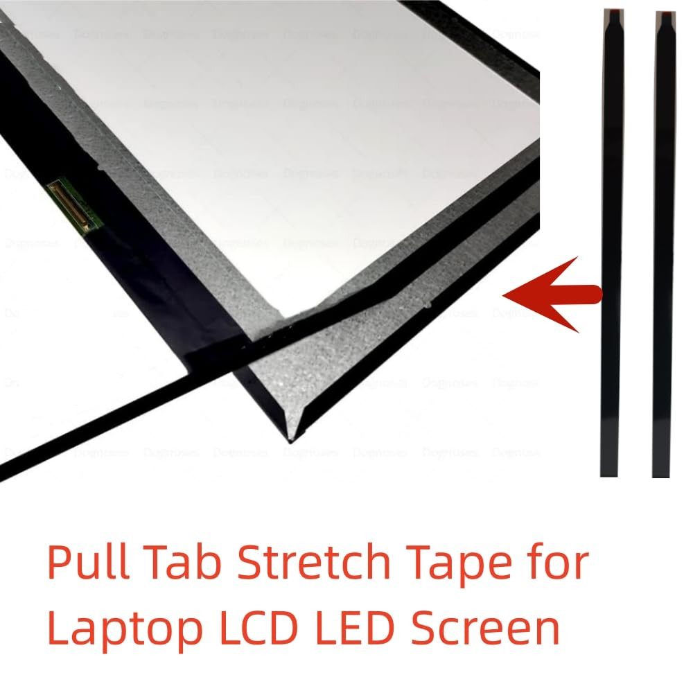 5Pcs Laptop Screen Double Sided Tape Replacement for Laptop LCD LED Screen Easy