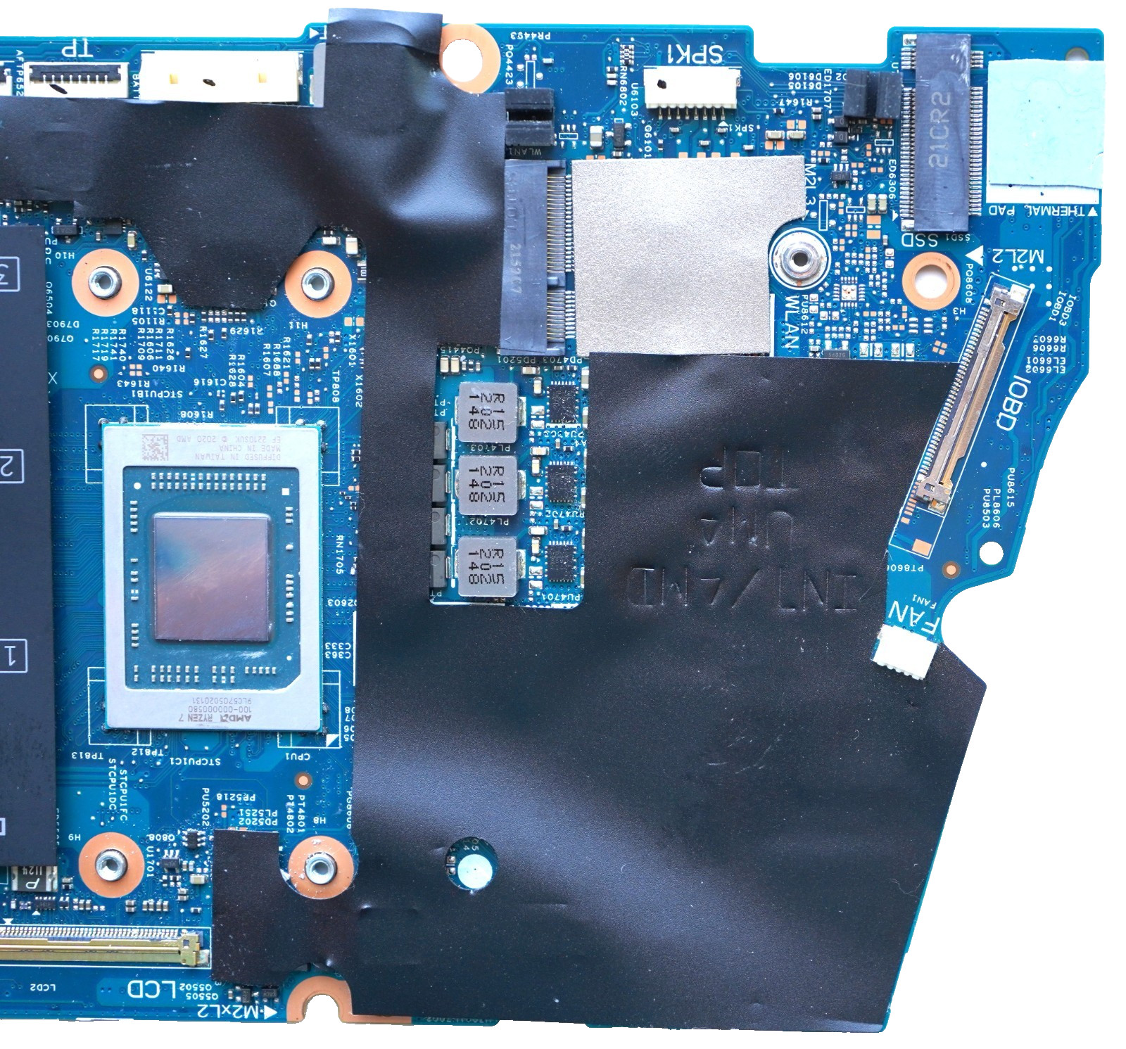 ✅️63KWG For Dell Inspiron 14 7425 2-in-1 Ryzen 7 5825U 213084-1 Motherboard✅