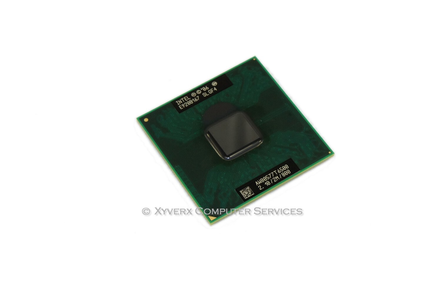 SLGF4 GENUINE INTEL CORE 2 DUO 2.1GHZ T6500 LAPTOP CPU SOCKET P (CB63)