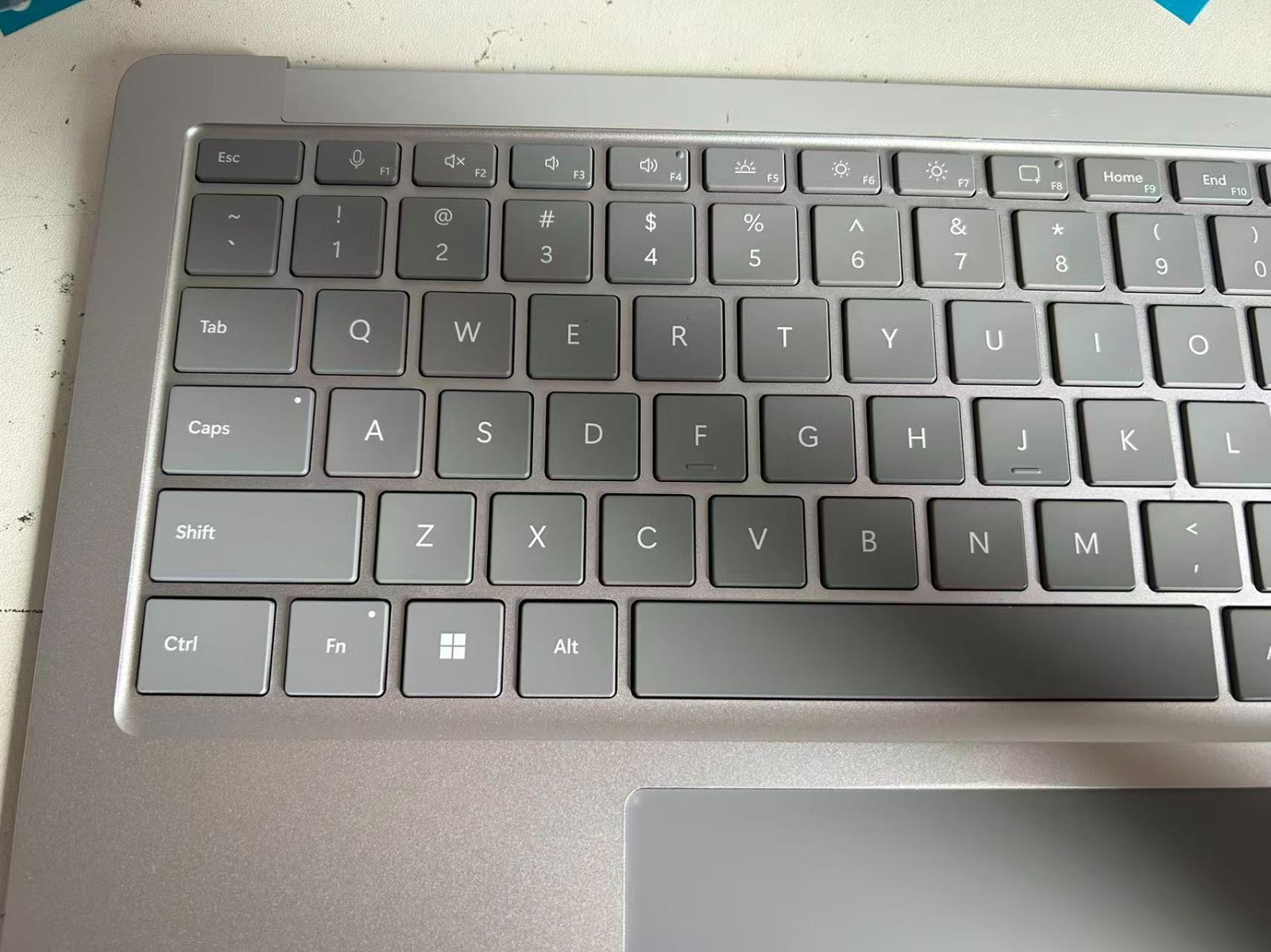 For Microsoft surface laptop 6 2033 Topcase keyboard Sliver US