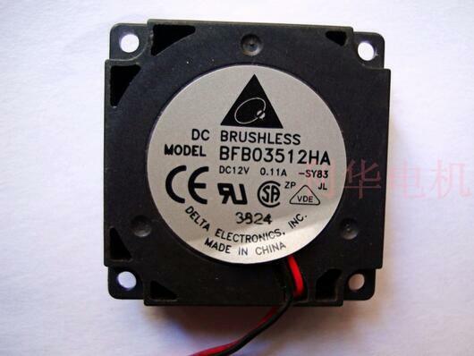 delta 35*35*10mm BFB03512HA DC 12V 0.11A 2-line 3D printer blower cooling fan