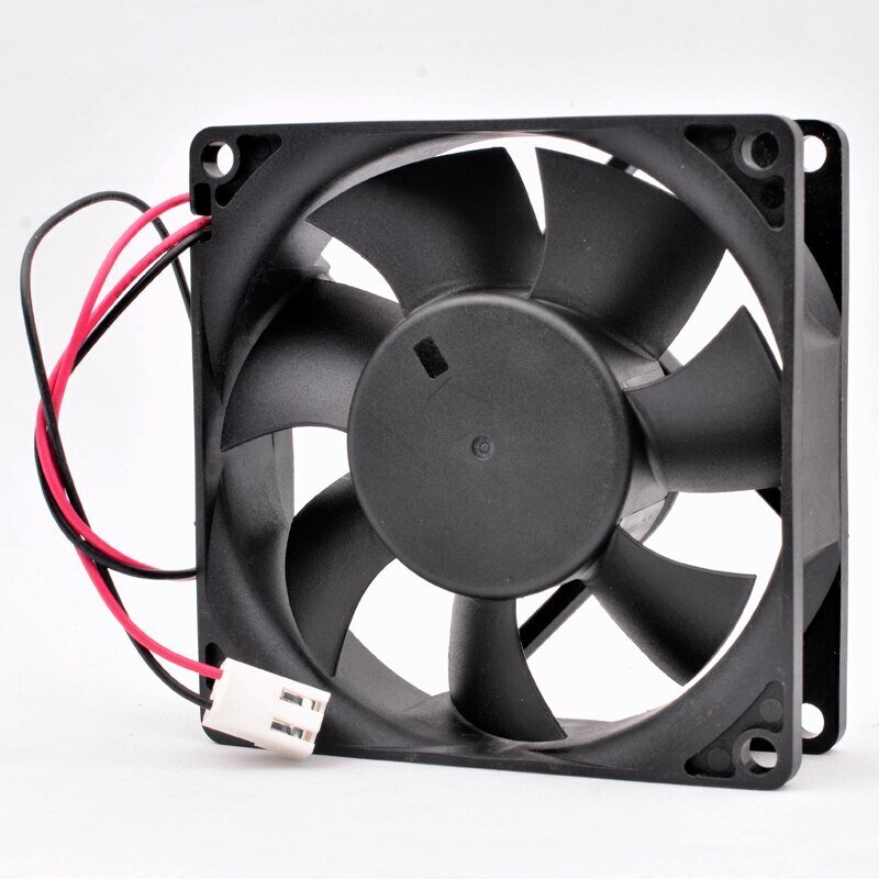RDV8025B1 80mm 80x80x25mm 12V 0.80A 2pin double balls high-volume cooling fan