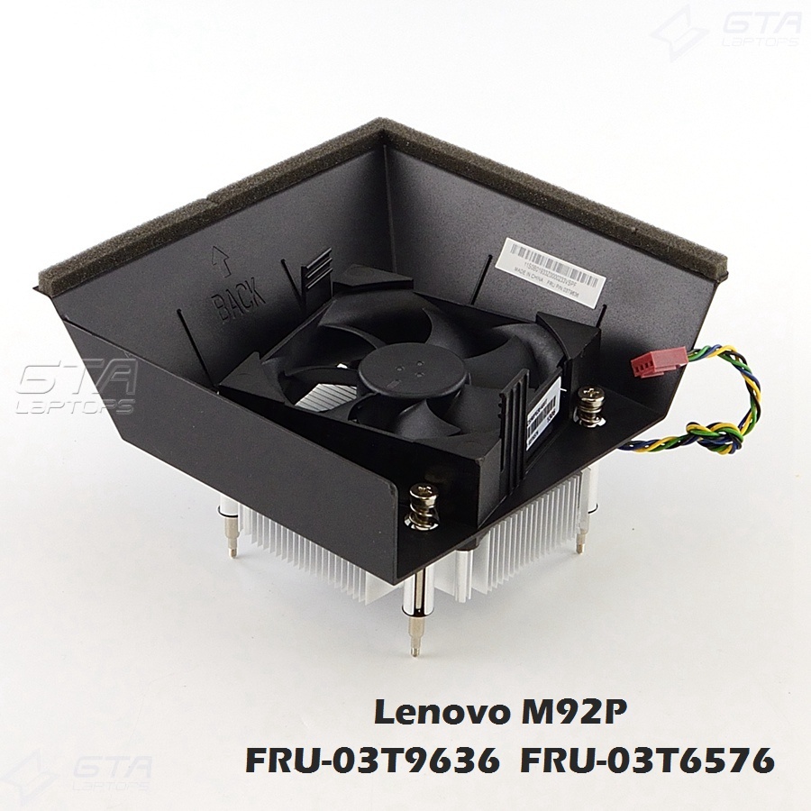 Lenovo FRU-03T9636 ThinkCentre M92P Cooling Fan & Heatsink FRU-03T6576 03T9513