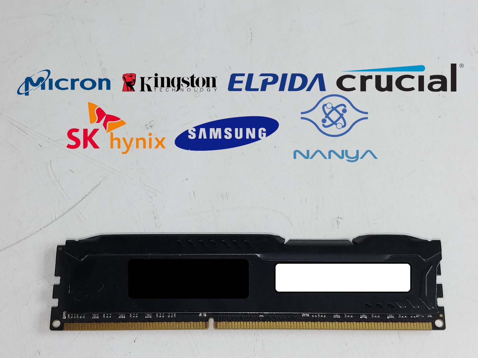 Major Brand 8 GB PC3-14900U (DDR3-1866) 2Rx8 DDR3 Desktop Shielded