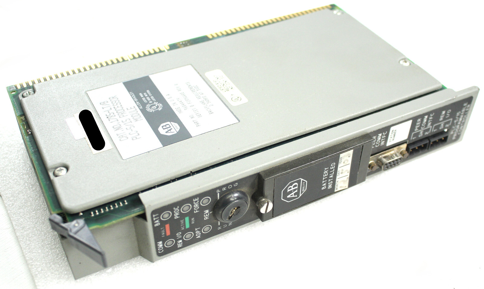 ALLEN BRADLEY 1785-LT/B PLC-5/15 PROCESSOR MODULE SER V 96844479 1785LT