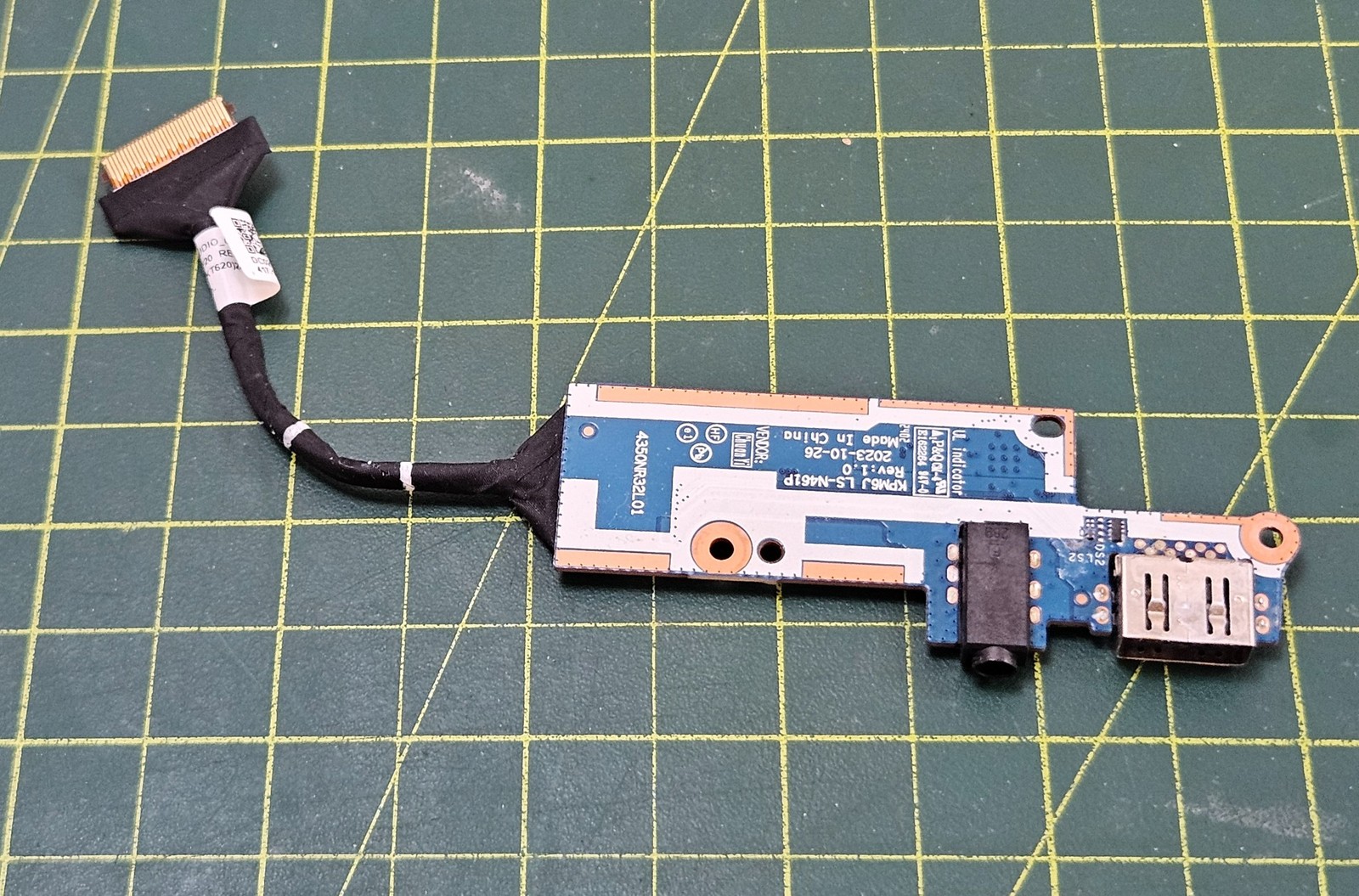 HP Envy x360 16-ad Series Laptop IO Audio USB Board w/ Cable LS-N461P