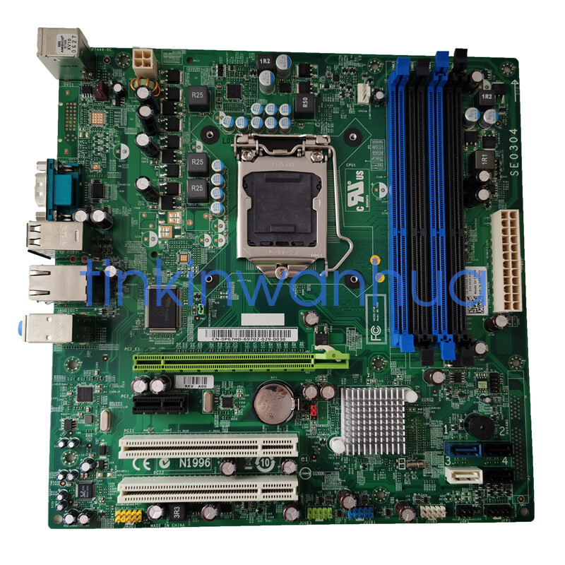 For Dell Precision T1500 Workstation Motherboard MS-7448 0P67HD 1156PIN DDR3