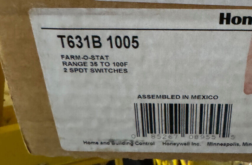 NEW HONEYWELL T631A 1006 INDUSTRIAL CONTROL SYSTEM 35-100 DEG F
