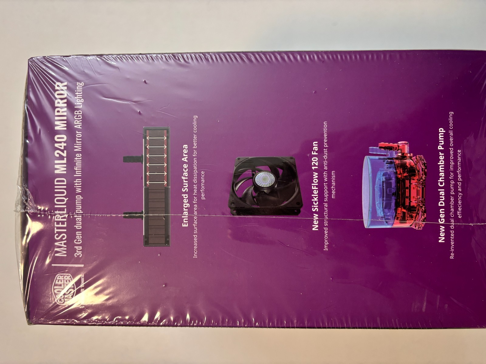 Cooler Master MasterLiquid ML240 Mirror 3rd gen dual pump Sealed