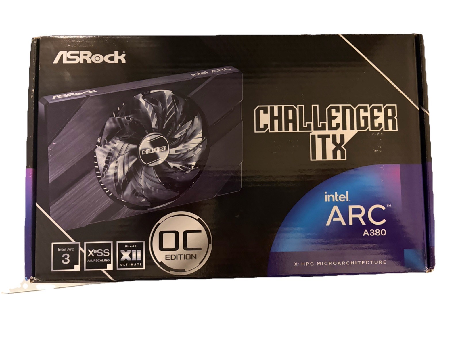 ASRock Intel Arc A380 Challenger ITX OC 6GB GDDR6 Graphics Card