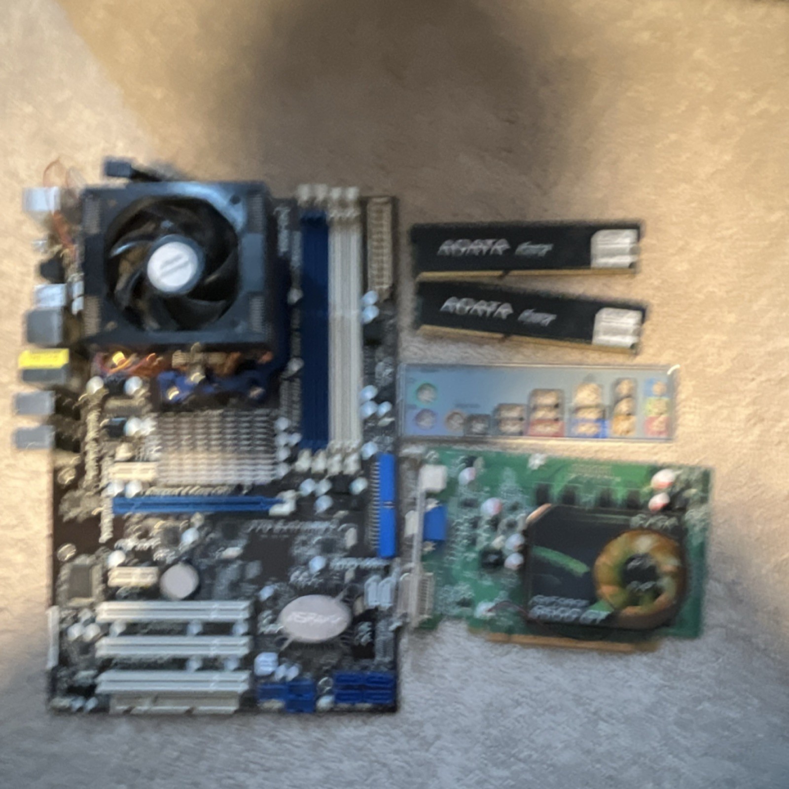 ASRock 770 Extreme3 Motherboard, AMD Phenom II CPU, DDR3 16 gb RAM, EVGA GPU