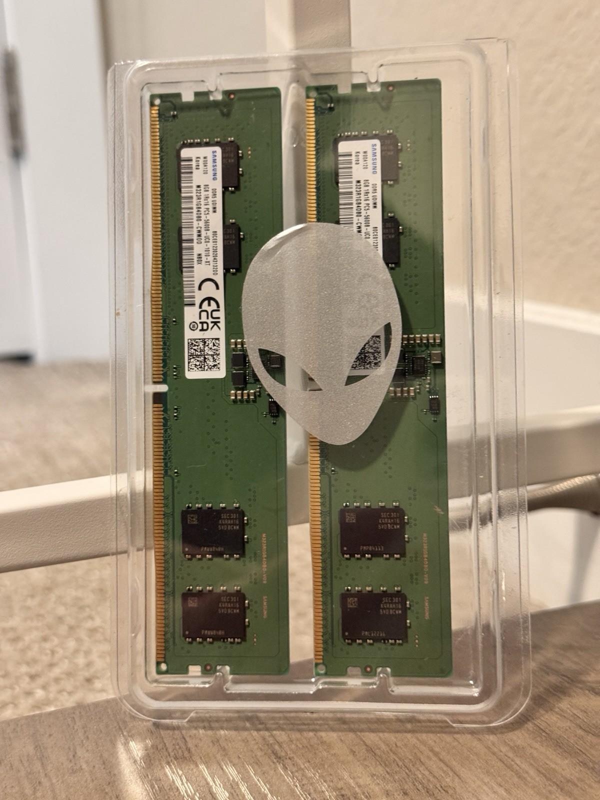 (Open To Negotiations) Alienware Desktop Memory 16GB (2x 8GB) DDR5 UDIMM 5600mhz