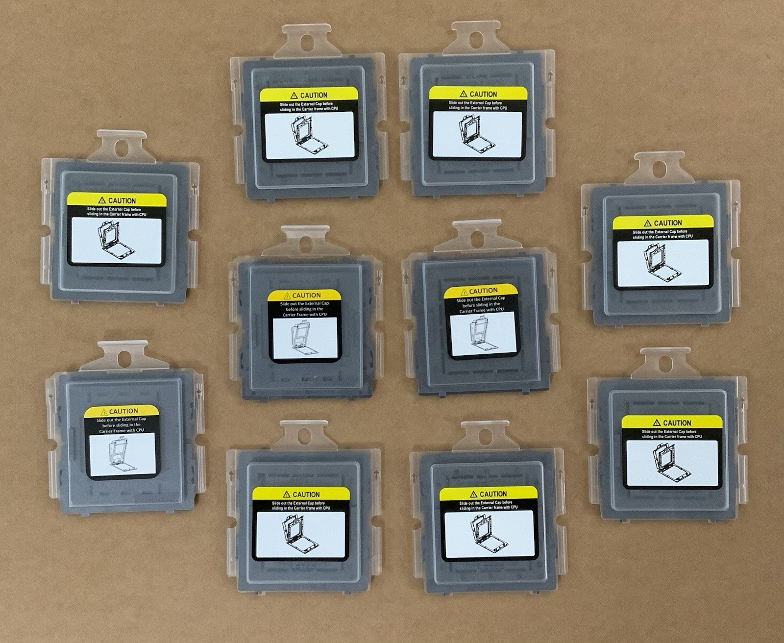 10 pcs AMD CPU LOTES SRM SP5 Socket Plastic Protector Cover Cap