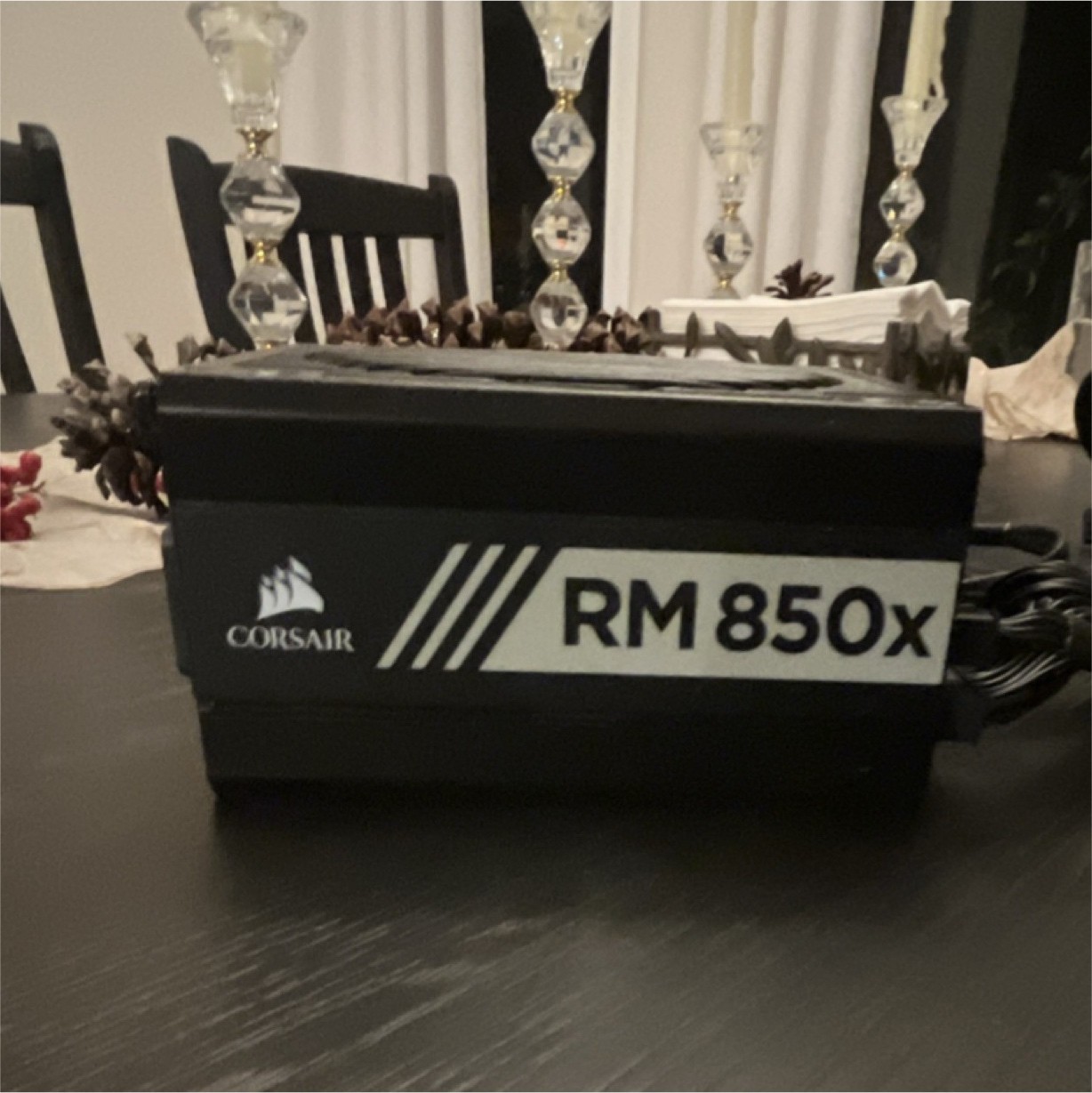 Corsair RM850x ATX Modular Power Supply Unit 850W Black 24 Pin SATA PCIe CPU