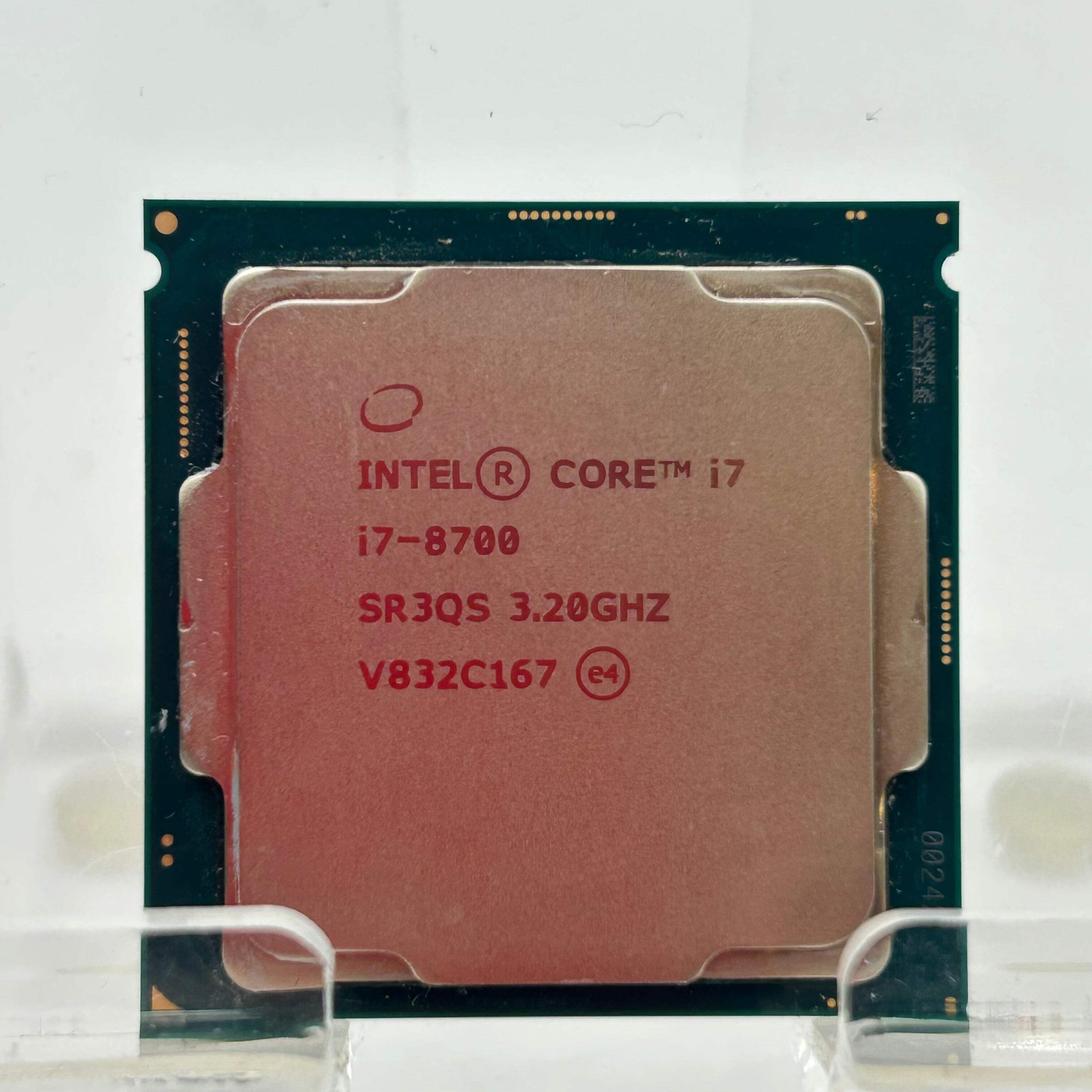 Intel CPU Processor 3.20GHz Hex Core i7-8700 SR3QS Socket FCLGA1151