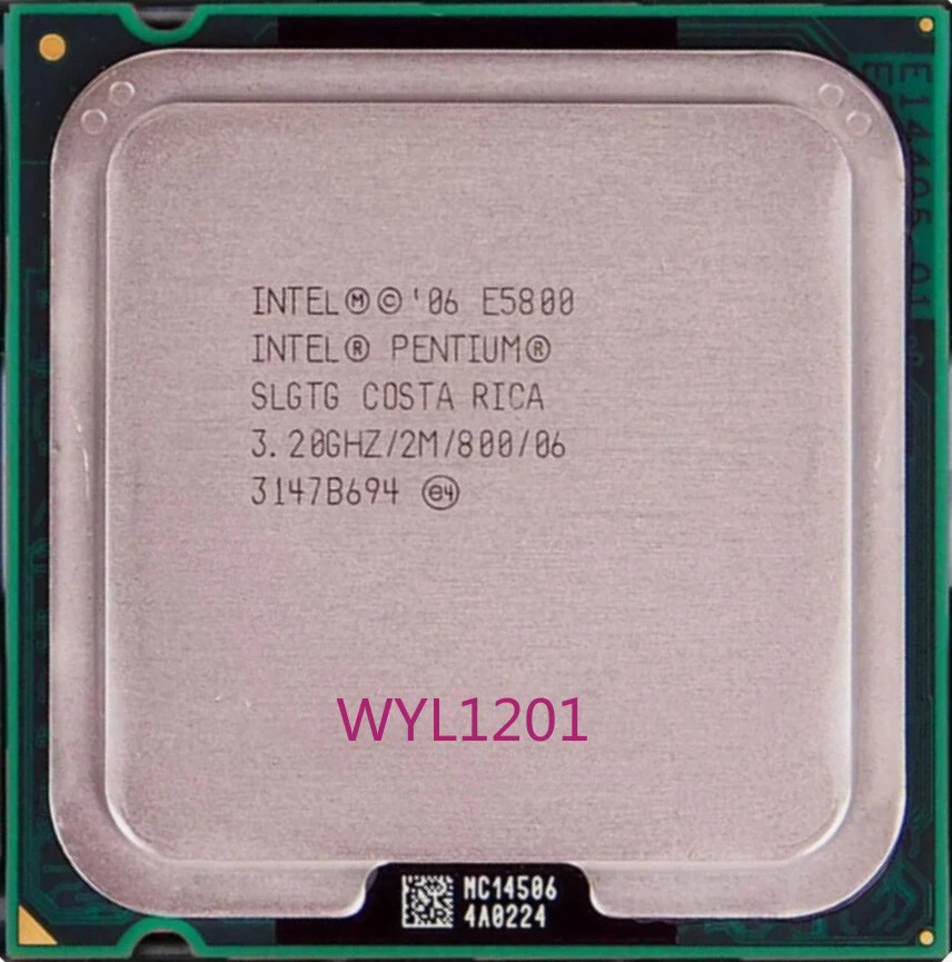 Original Intel Pentium E5800 3.2 GHz Dual-Core (BX80571E5800) Processor CPU
