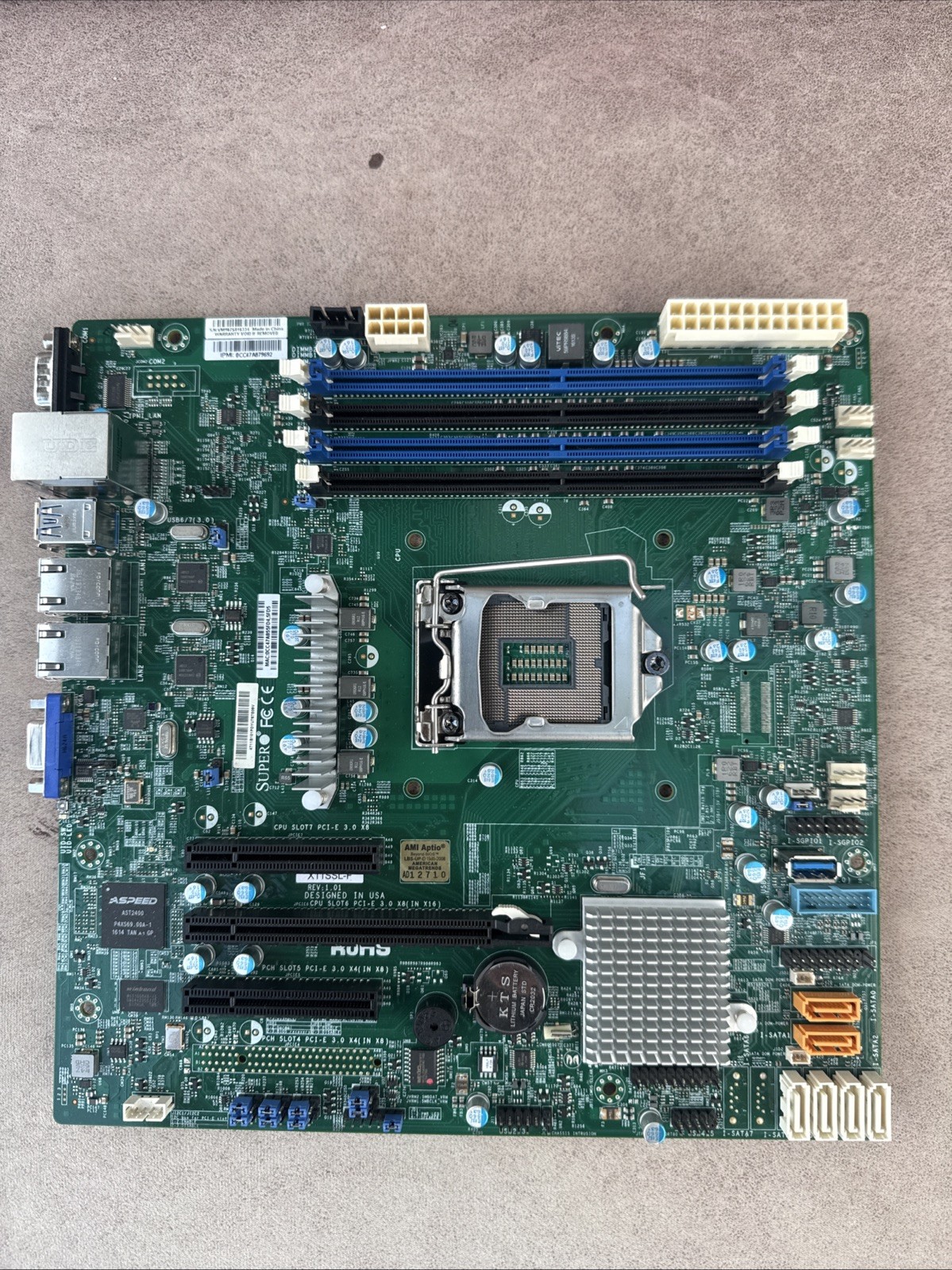 SUPERMICRO X11SSL-F FCLGA1151 DDR4 Intel® C232 chipset Micro-ATX Motherboard –